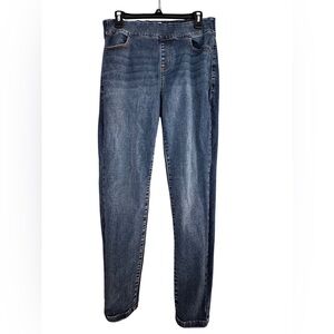 Lane Bryant Pull-On• Dark Blue Skinny Leg Stretch Jeans